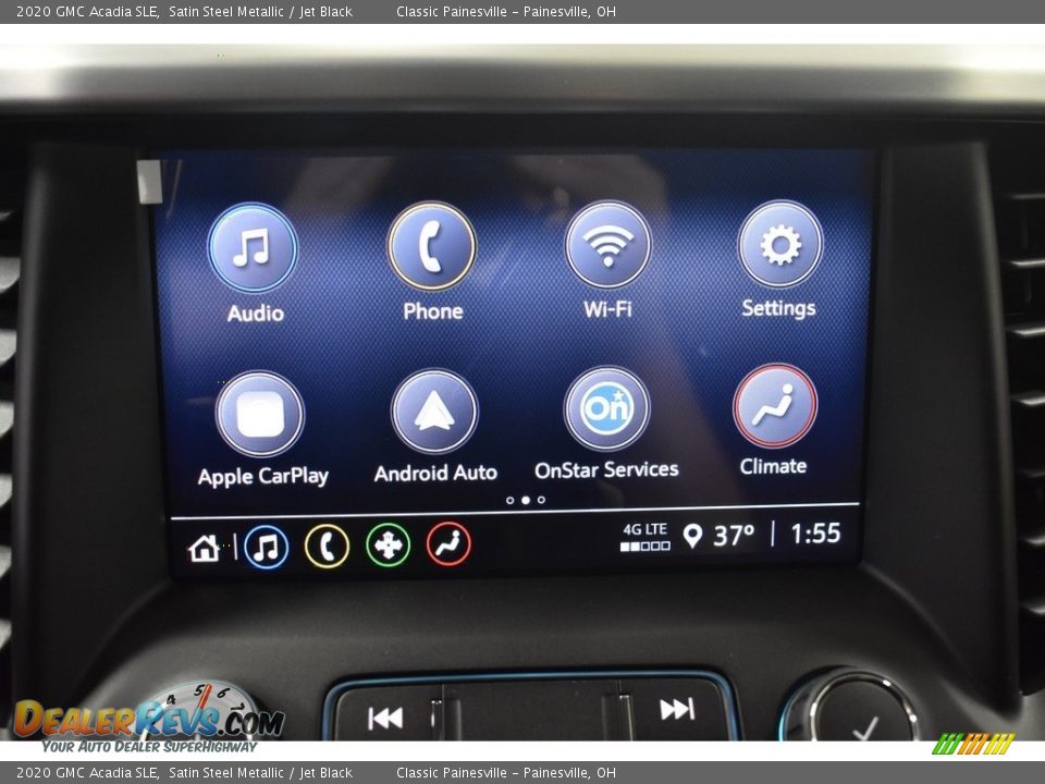 2020 GMC Acadia SLE Satin Steel Metallic / Jet Black Photo #10