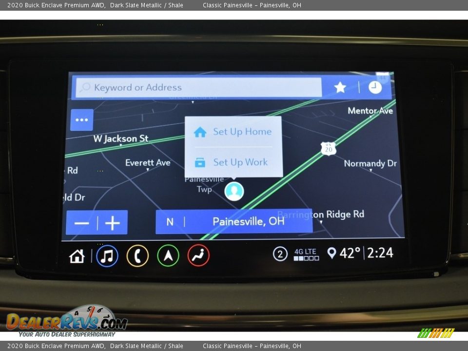 2020 Buick Enclave Premium AWD Dark Slate Metallic / Shale Photo #3