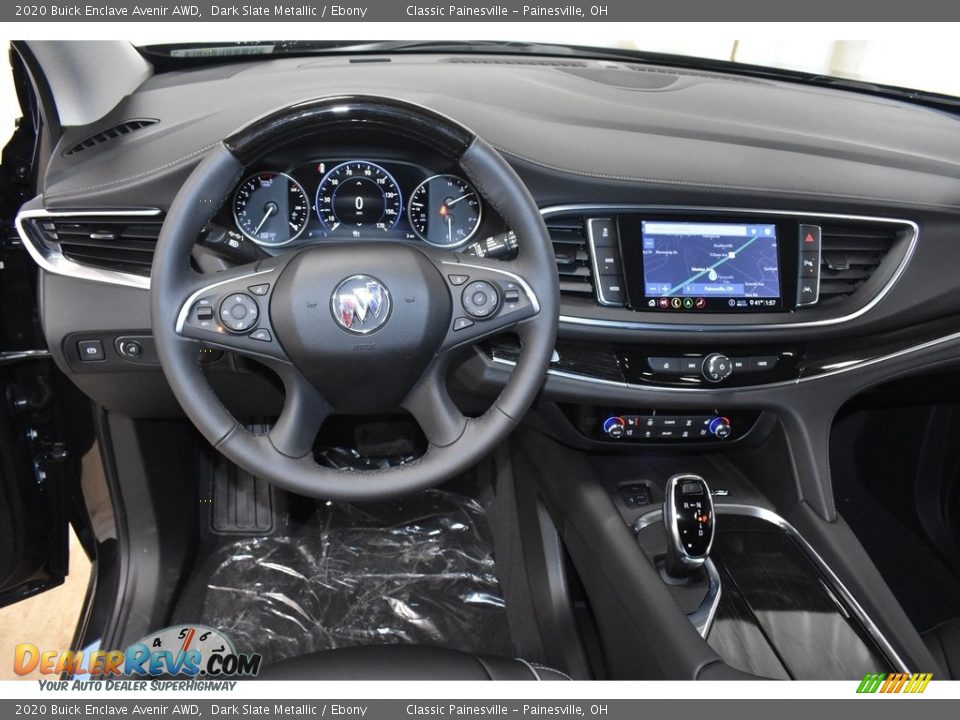 2020 Buick Enclave Avenir AWD Dark Slate Metallic / Ebony Photo #5