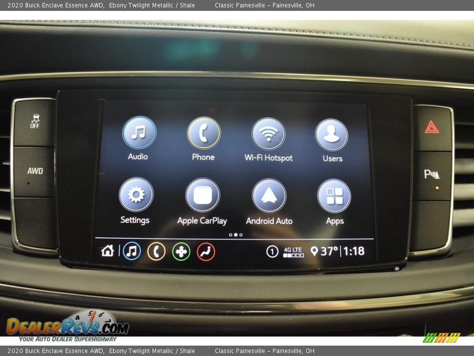 2020 Buick Enclave Essence AWD Ebony Twilight Metallic / Shale Photo #10