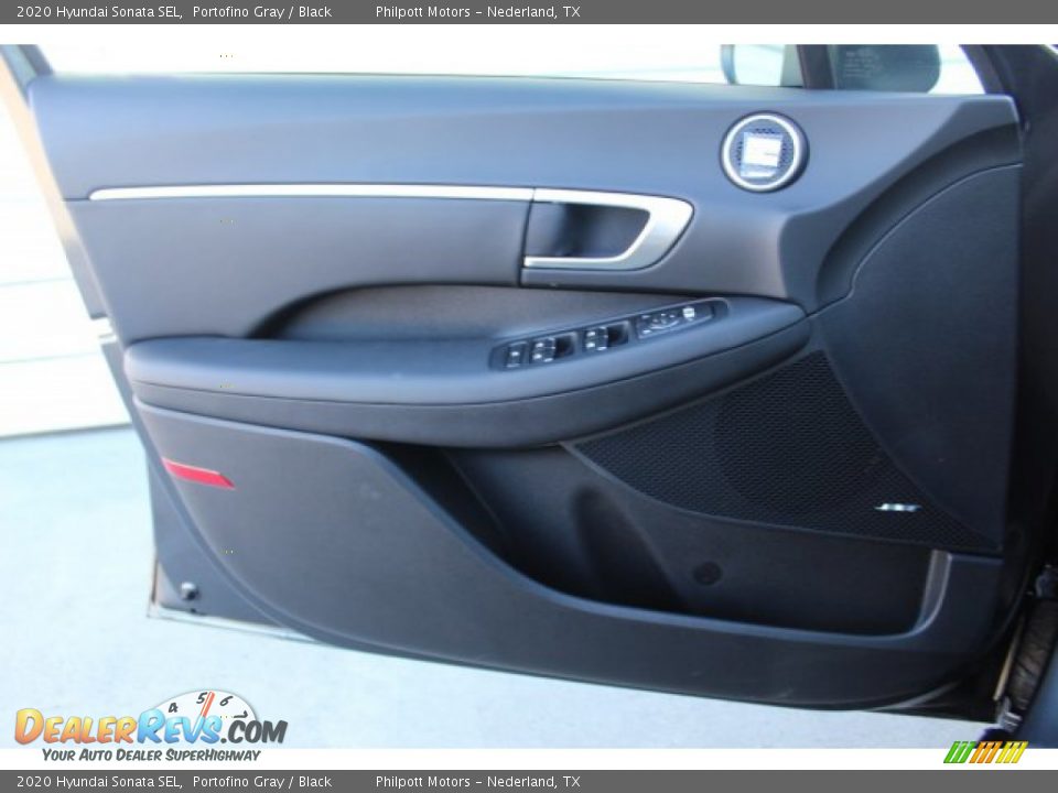 2020 Hyundai Sonata SEL Portofino Gray / Black Photo #8
