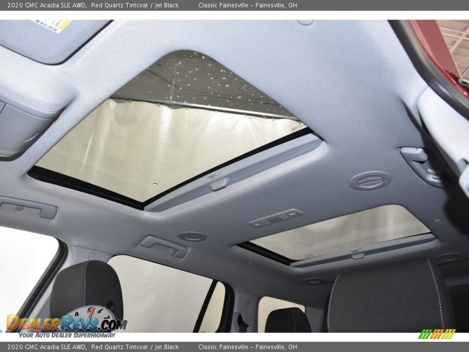 2020 GMC Acadia SLE AWD Red Quartz Tintcoat / Jet Black Photo #2