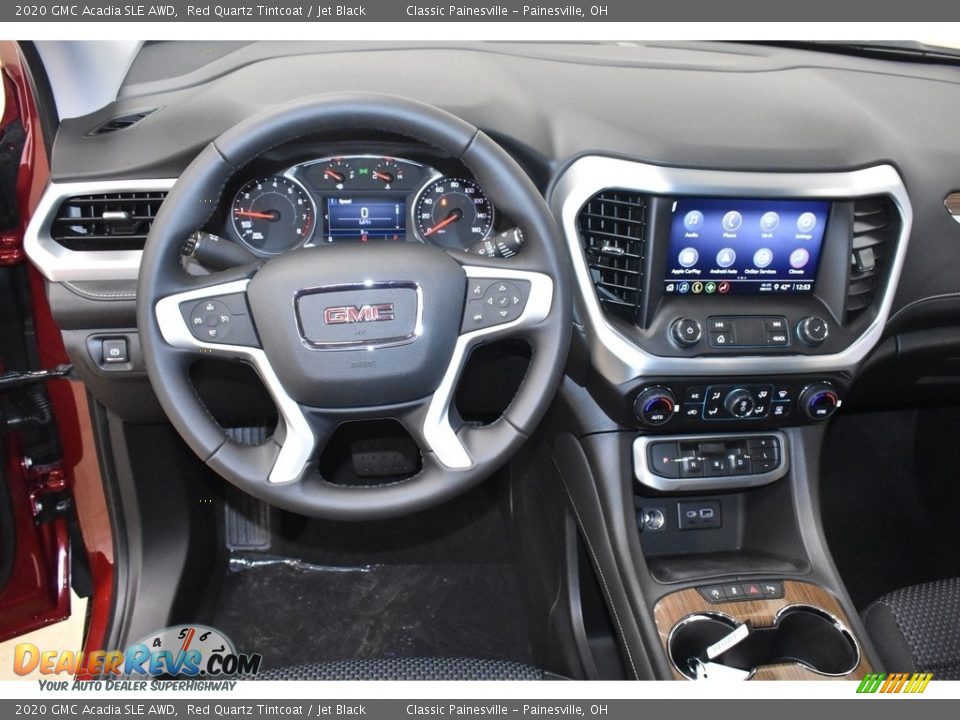 2020 GMC Acadia SLE AWD Red Quartz Tintcoat / Jet Black Photo #3