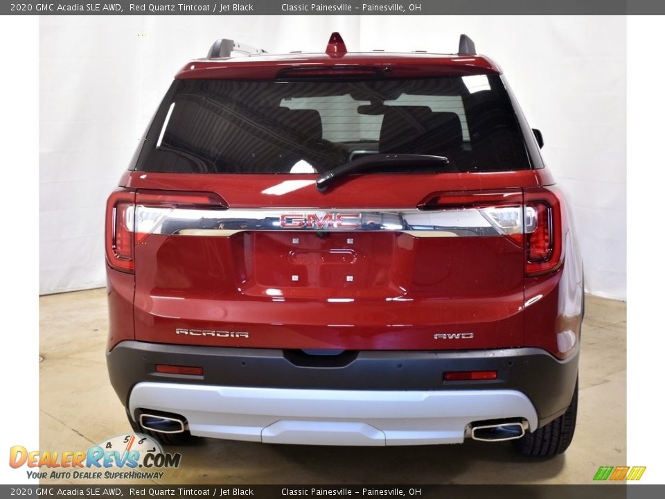 2020 GMC Acadia SLE AWD Red Quartz Tintcoat / Jet Black Photo #8