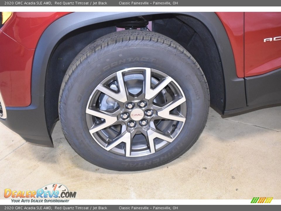 2020 GMC Acadia SLE AWD Red Quartz Tintcoat / Jet Black Photo #10