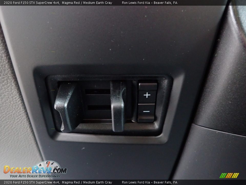 2020 Ford F150 STX SuperCrew 4x4 Magma Red / Medium Earth Gray Photo #17