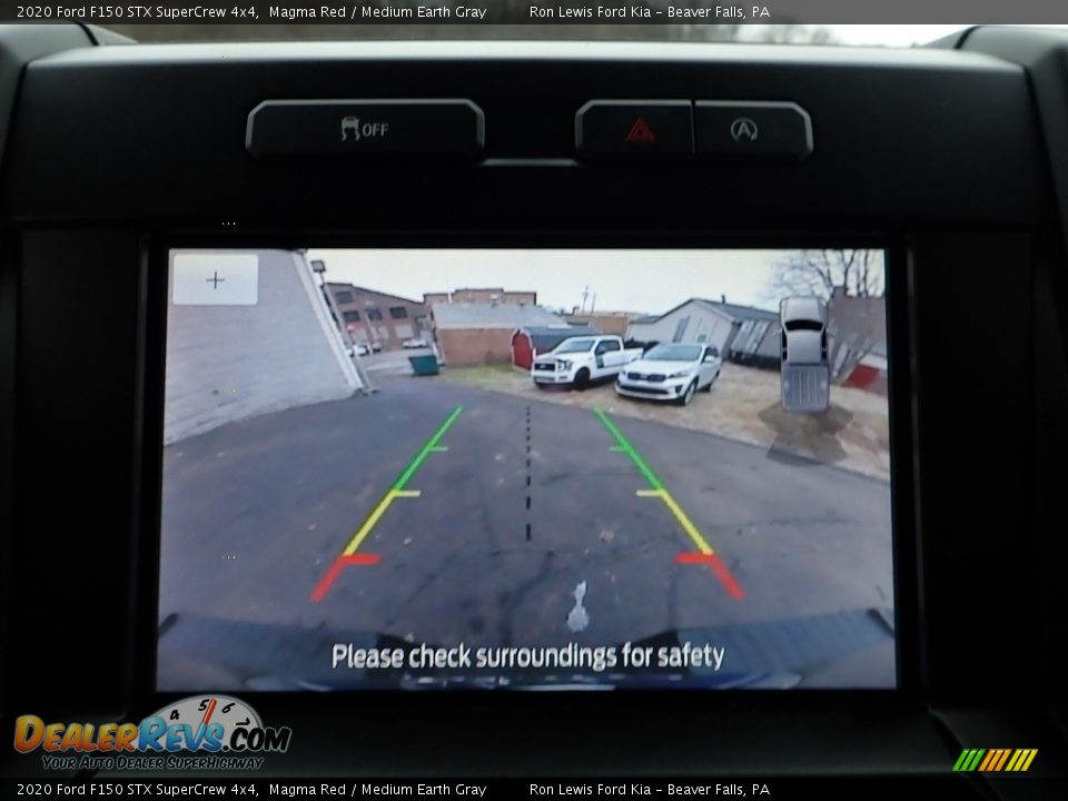 2020 Ford F150 STX SuperCrew 4x4 Magma Red / Medium Earth Gray Photo #19
