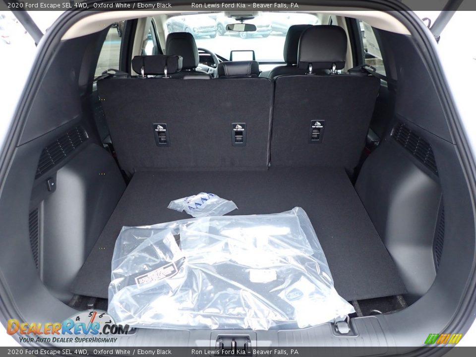2020 Ford Escape SEL 4WD Oxford White / Ebony Black Photo #4