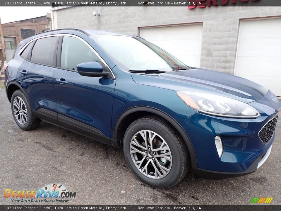 Dark Persian Green Metallic 2020 Ford Escape SEL 4WD Photo #9