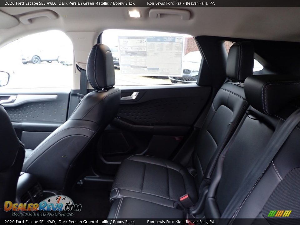 2020 Ford Escape SEL 4WD Dark Persian Green Metallic / Ebony Black Photo #13