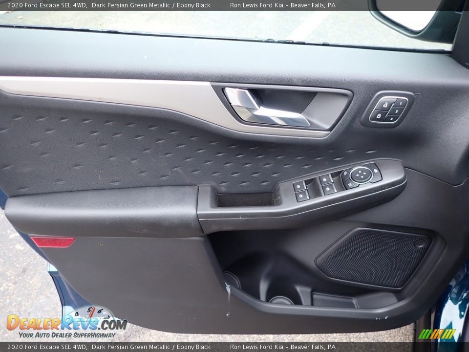 2020 Ford Escape SEL 4WD Dark Persian Green Metallic / Ebony Black Photo #15