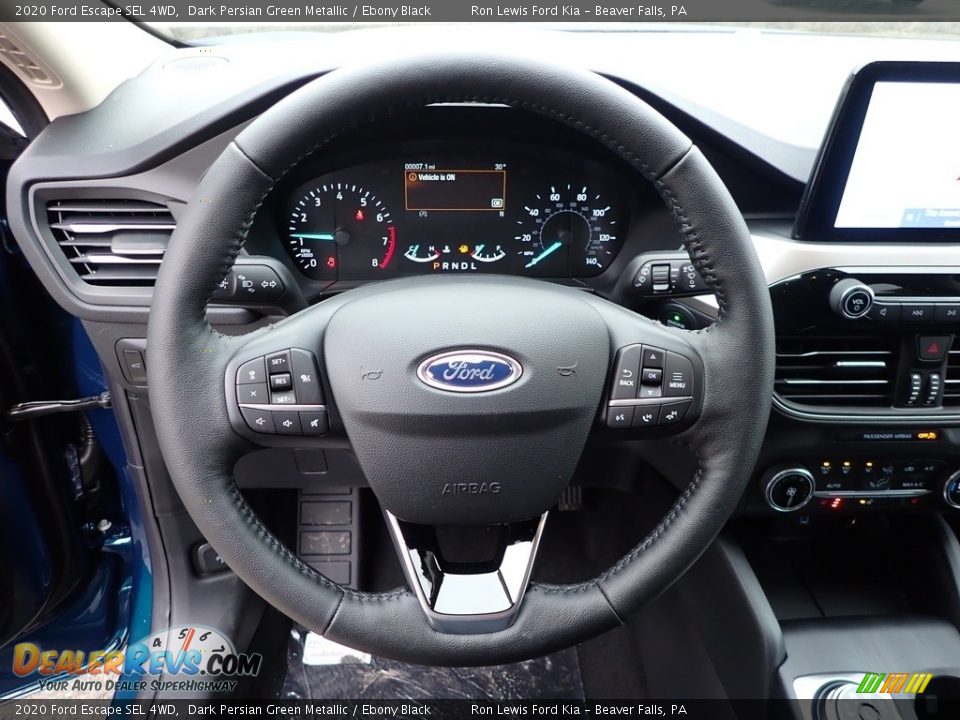 2020 Ford Escape SEL 4WD Steering Wheel Photo #16