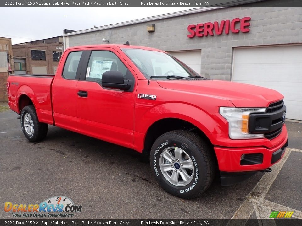 Race Red 2020 Ford F150 XL SuperCab 4x4 Photo #8