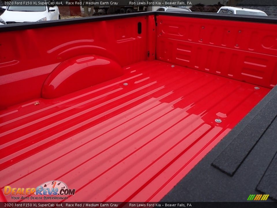 2020 Ford F150 XL SuperCab 4x4 Race Red / Medium Earth Gray Photo #10