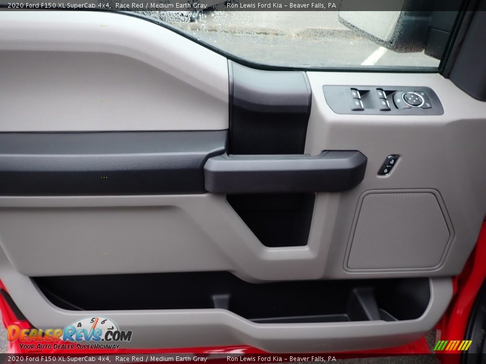 2020 Ford F150 XL SuperCab 4x4 Race Red / Medium Earth Gray Photo #16