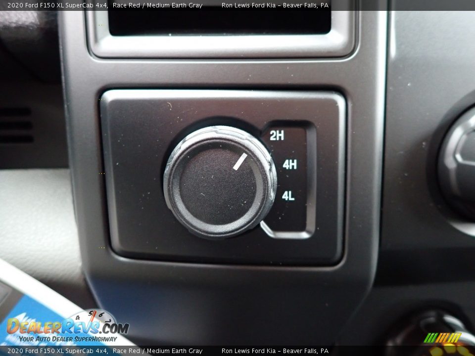 2020 Ford F150 XL SuperCab 4x4 Race Red / Medium Earth Gray Photo #18