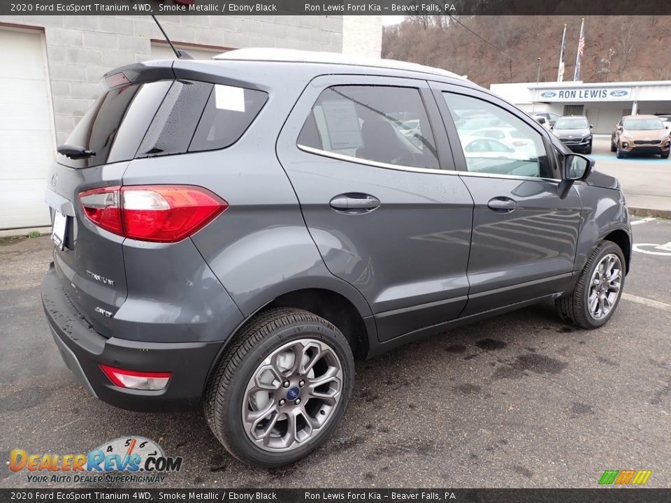 2020 Ford EcoSport Titanium 4WD Smoke Metallic / Ebony Black Photo #2