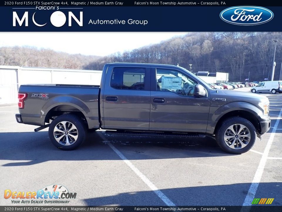 2020 Ford F150 STX SuperCrew 4x4 Magnetic / Medium Earth Gray Photo #1