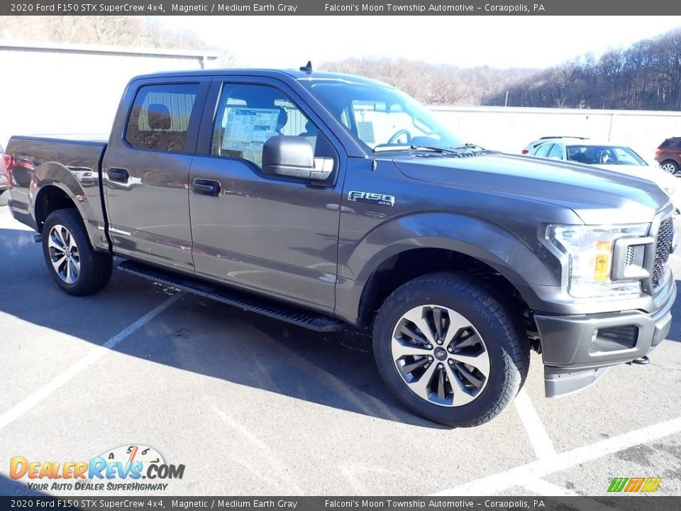 2020 Ford F150 STX SuperCrew 4x4 Magnetic / Medium Earth Gray Photo #3