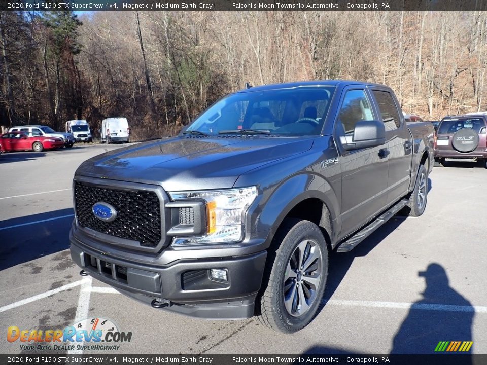 2020 Ford F150 STX SuperCrew 4x4 Magnetic / Medium Earth Gray Photo #5