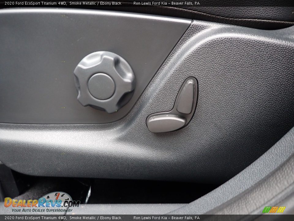 2020 Ford EcoSport Titanium 4WD Smoke Metallic / Ebony Black Photo #12