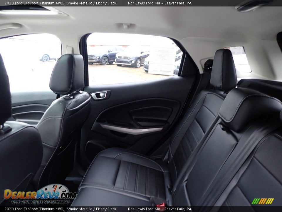 2020 Ford EcoSport Titanium 4WD Smoke Metallic / Ebony Black Photo #15