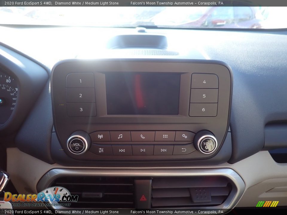2020 Ford EcoSport S 4WD Diamond White / Medium Light Stone Photo #13