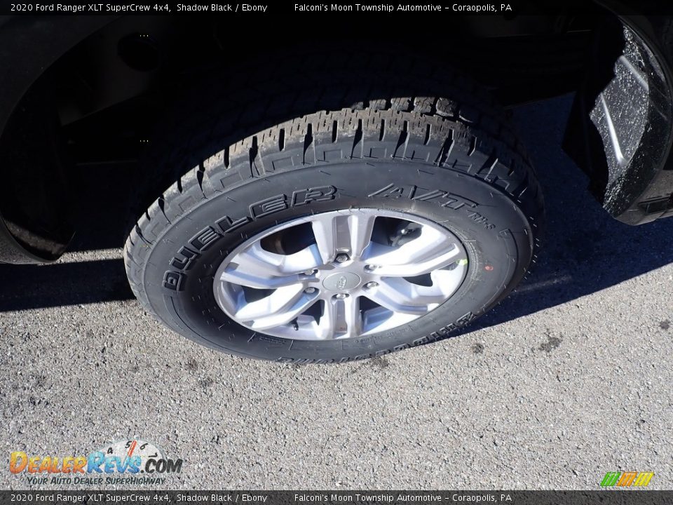 2020 Ford Ranger XLT SuperCrew 4x4 Shadow Black / Ebony Photo #7