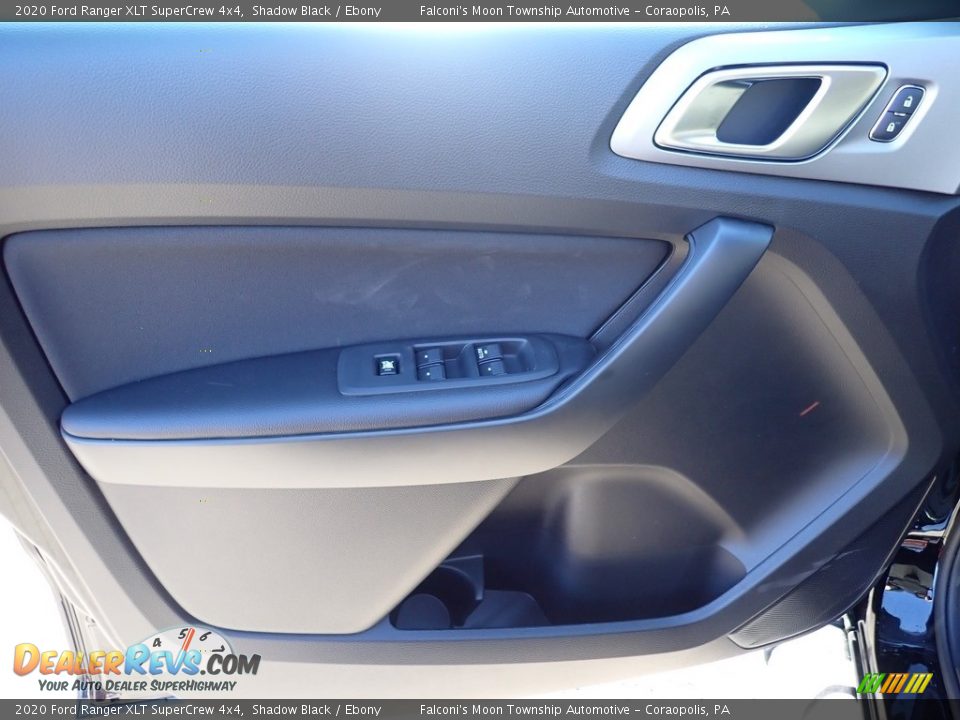 2020 Ford Ranger XLT SuperCrew 4x4 Shadow Black / Ebony Photo #10