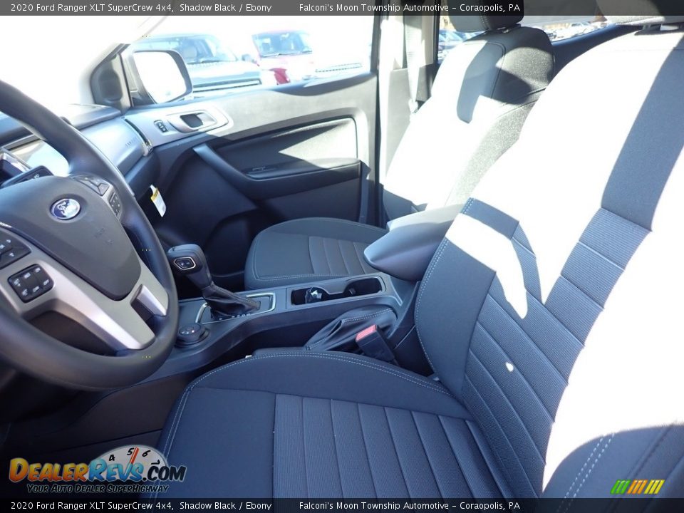 2020 Ford Ranger XLT SuperCrew 4x4 Shadow Black / Ebony Photo #11