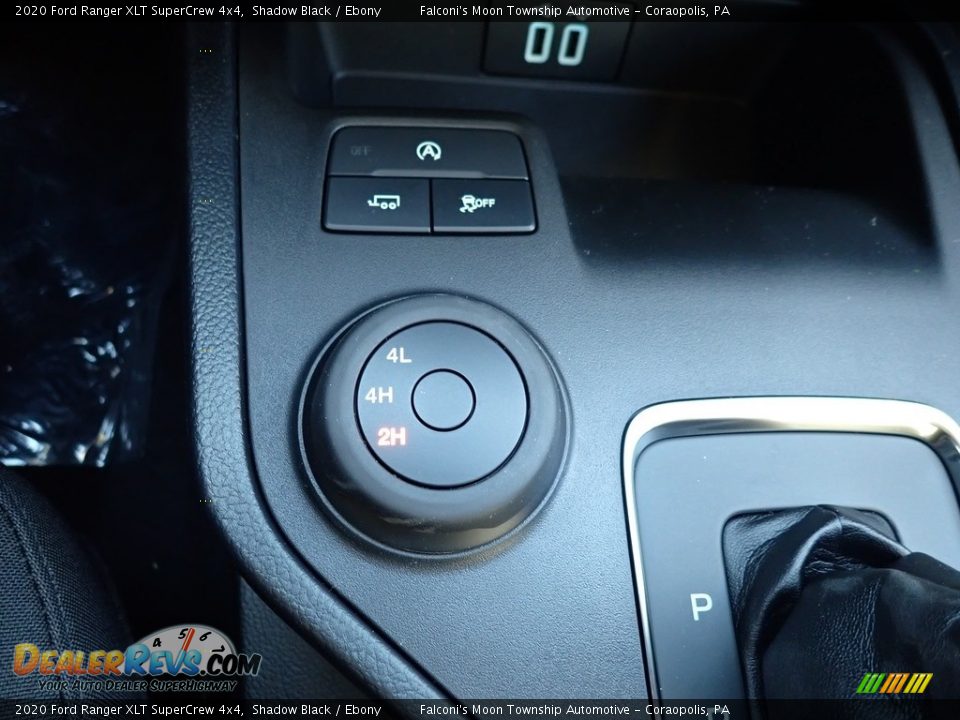 2020 Ford Ranger XLT SuperCrew 4x4 Shadow Black / Ebony Photo #15