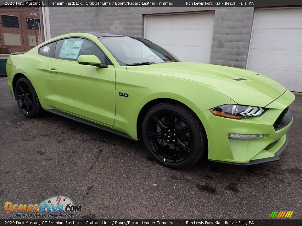 Grabber Lime 2020 Ford Mustang GT Premium Fastback Photo #9