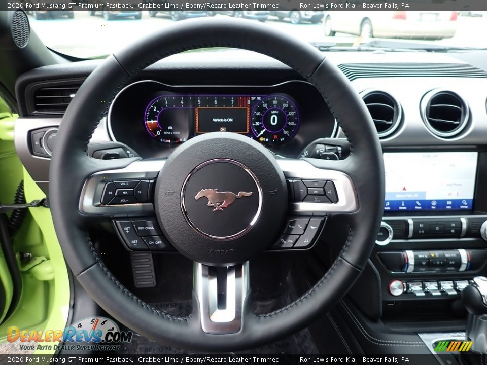 2020 Ford Mustang GT Premium Fastback Steering Wheel Photo #18
