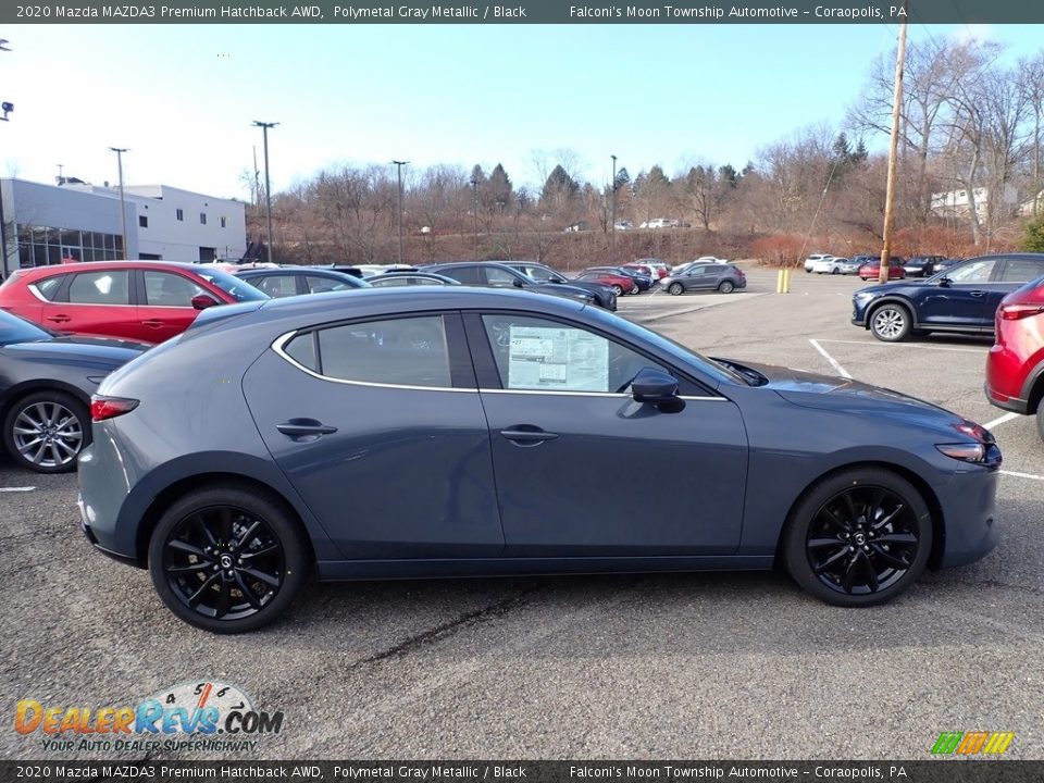 Polymetal Gray Metallic 2020 Mazda MAZDA3 Premium Hatchback AWD Photo #1