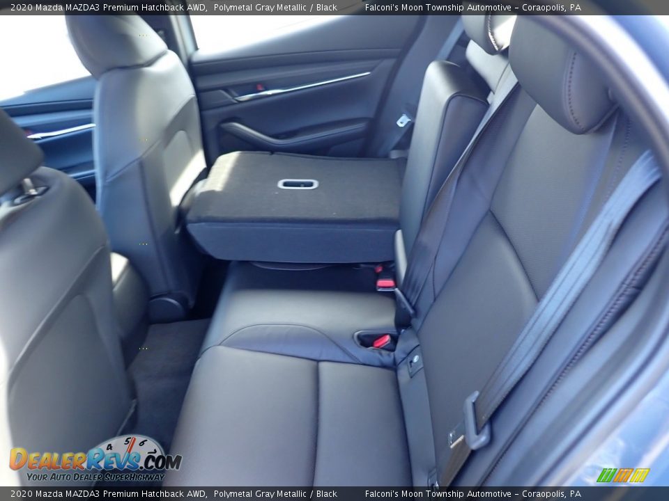 2020 Mazda MAZDA3 Premium Hatchback AWD Polymetal Gray Metallic / Black Photo #8