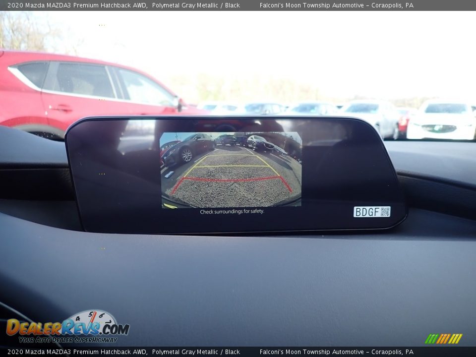 2020 Mazda MAZDA3 Premium Hatchback AWD Polymetal Gray Metallic / Black Photo #15