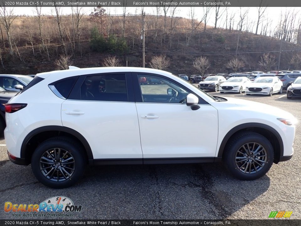 2020 Mazda CX-5 Touring AWD Snowflake White Pearl / Black Photo #1