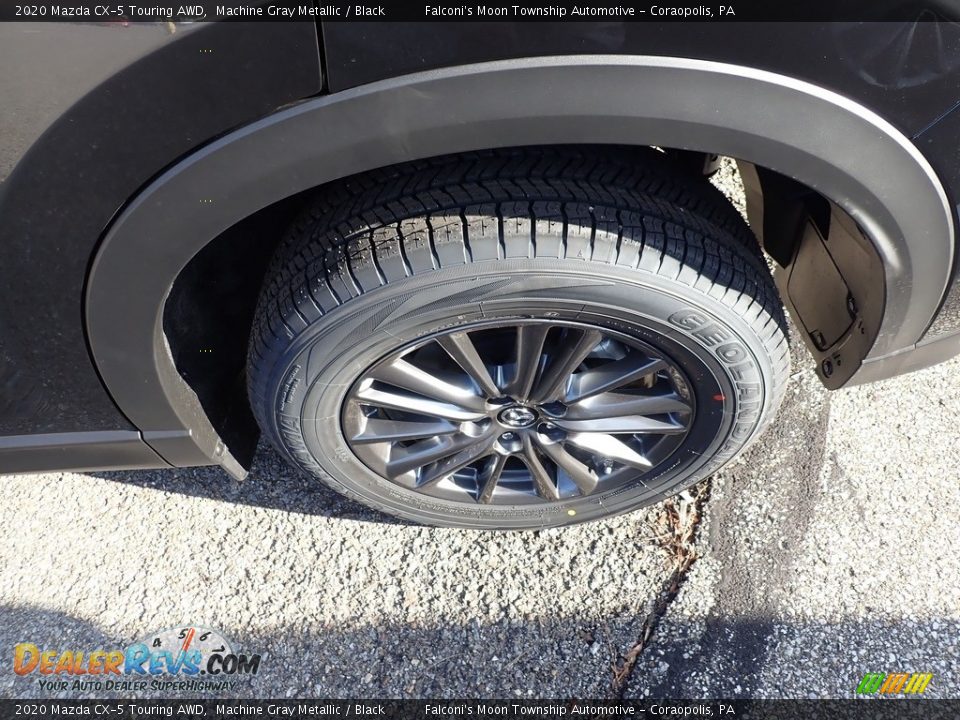 2020 Mazda CX-5 Touring AWD Machine Gray Metallic / Black Photo #7