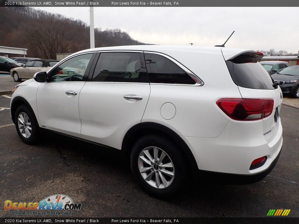 2020 Kia Sorento LX AWD Snow White Pearl / Black Photo #5