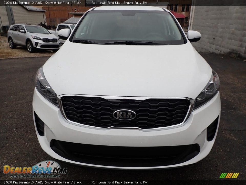 2020 Kia Sorento LX AWD Snow White Pearl / Black Photo #8