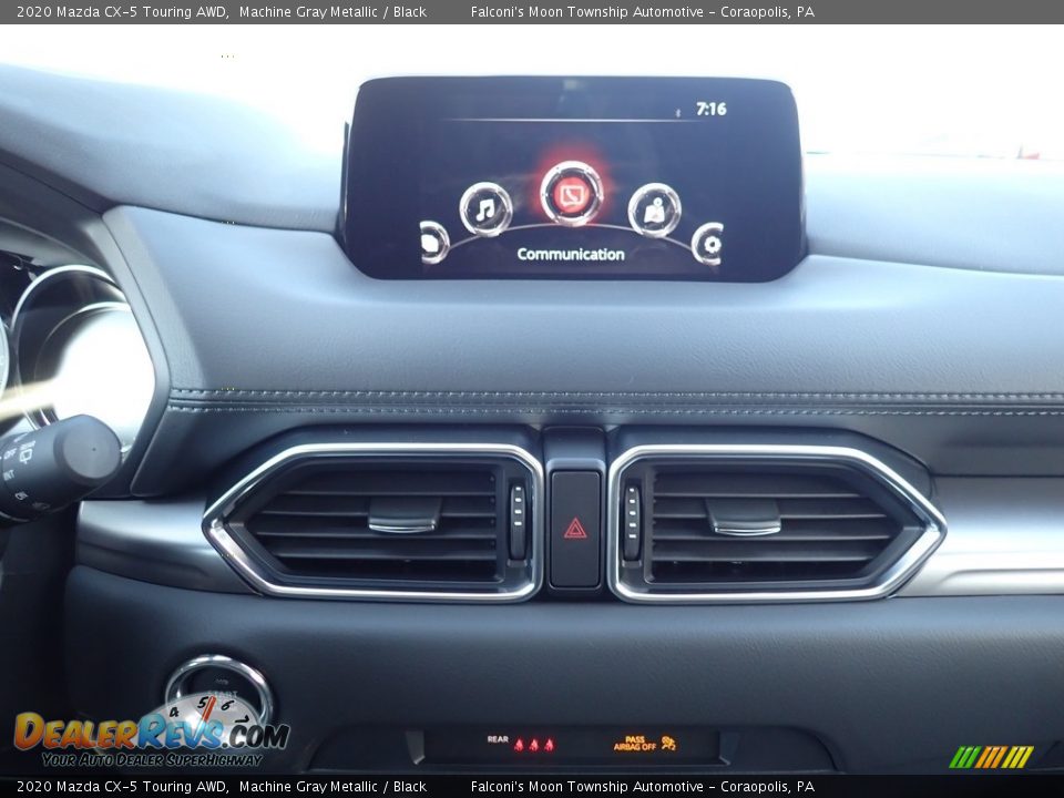2020 Mazda CX-5 Touring AWD Machine Gray Metallic / Black Photo #13