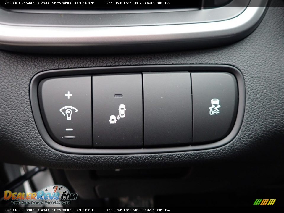2020 Kia Sorento LX AWD Snow White Pearl / Black Photo #12