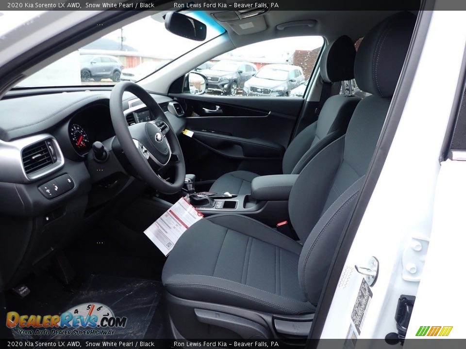 2020 Kia Sorento LX AWD Snow White Pearl / Black Photo #14