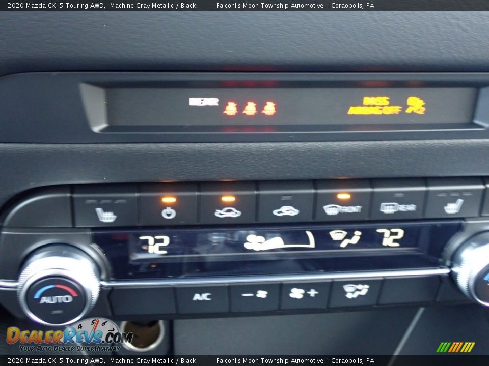 2020 Mazda CX-5 Touring AWD Machine Gray Metallic / Black Photo #15