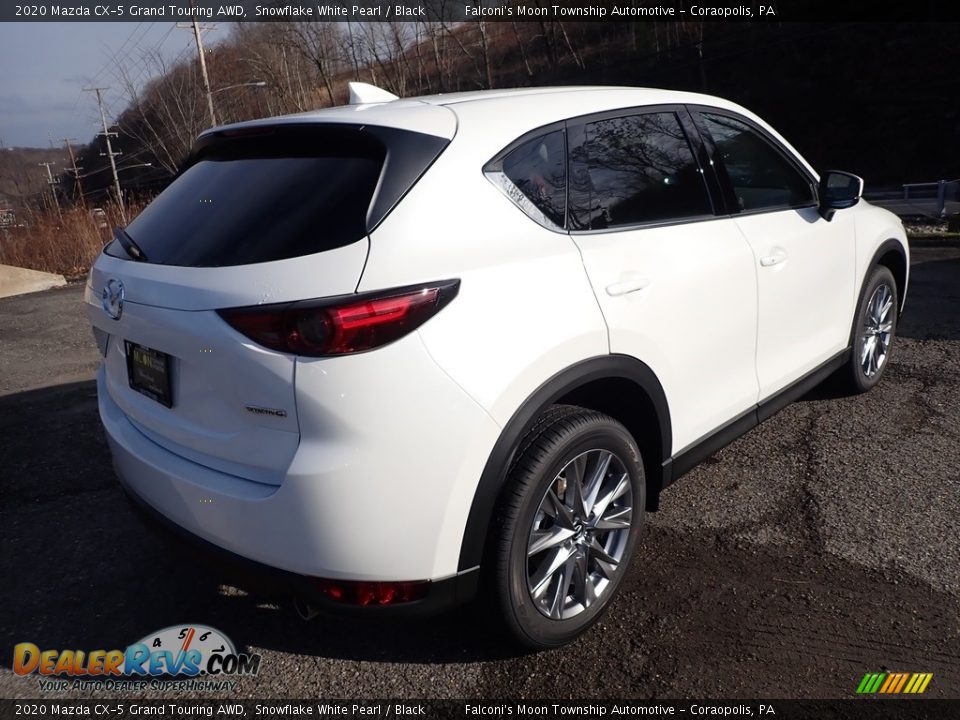 2020 Mazda CX-5 Grand Touring AWD Snowflake White Pearl / Black Photo #2