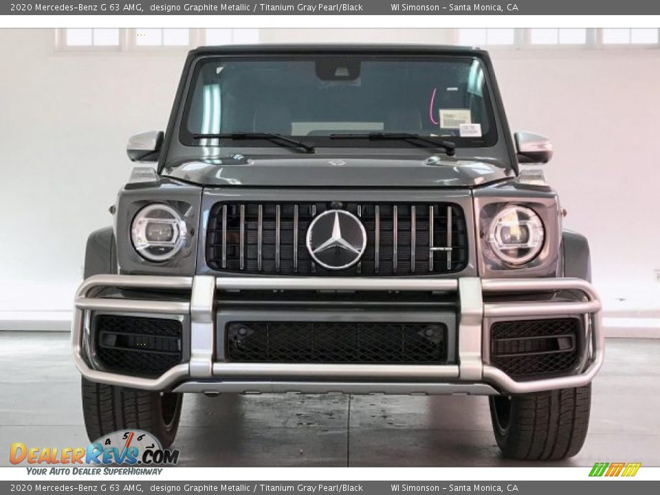 2020 Mercedes-Benz G 63 AMG designo Graphite Metallic / Titanium Gray Pearl/Black Photo #2