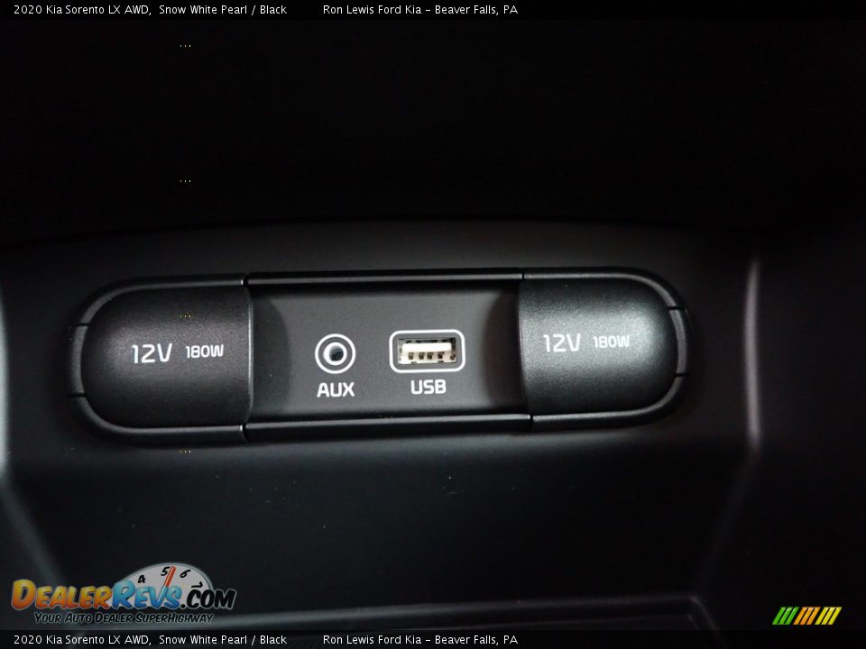 2020 Kia Sorento LX AWD Snow White Pearl / Black Photo #19