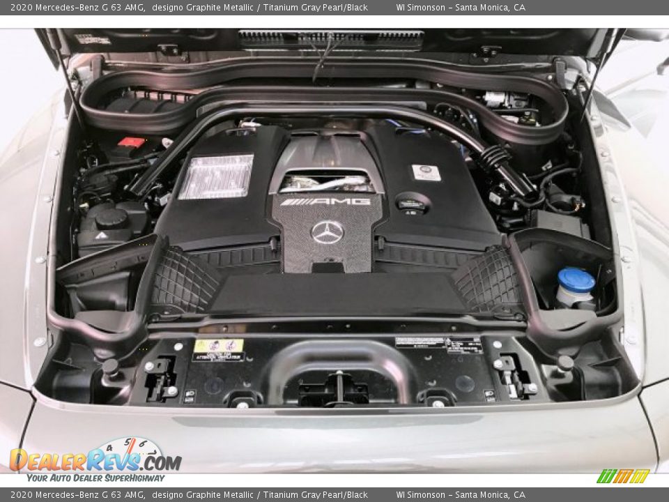 2020 Mercedes-Benz G 63 AMG designo Graphite Metallic / Titanium Gray Pearl/Black Photo #9
