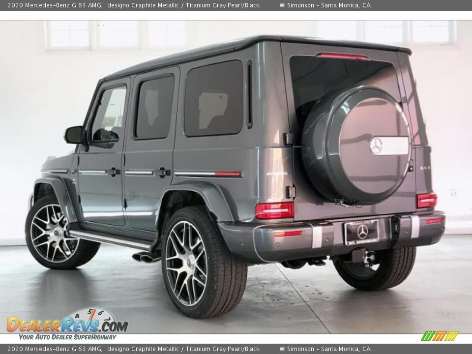 2020 Mercedes-Benz G 63 AMG designo Graphite Metallic / Titanium Gray Pearl/Black Photo #10