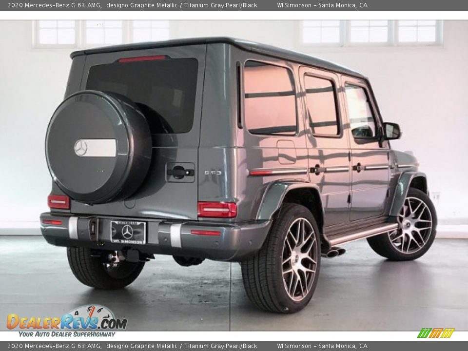 2020 Mercedes-Benz G 63 AMG designo Graphite Metallic / Titanium Gray Pearl/Black Photo #16